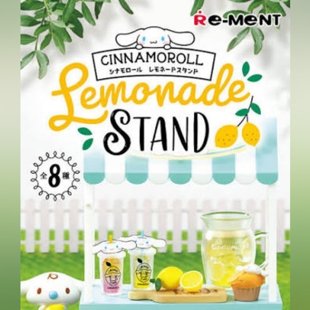 Cinnamoroll Lemonade Re-Ment Blindbox Set - Lemon & Cutting Board NWOT